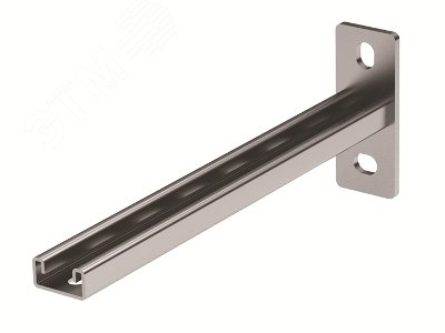 Изображение товара Кронштейн одиночный DBM 41х21 мм основание 500 мм цинк-ламельный для монтажа