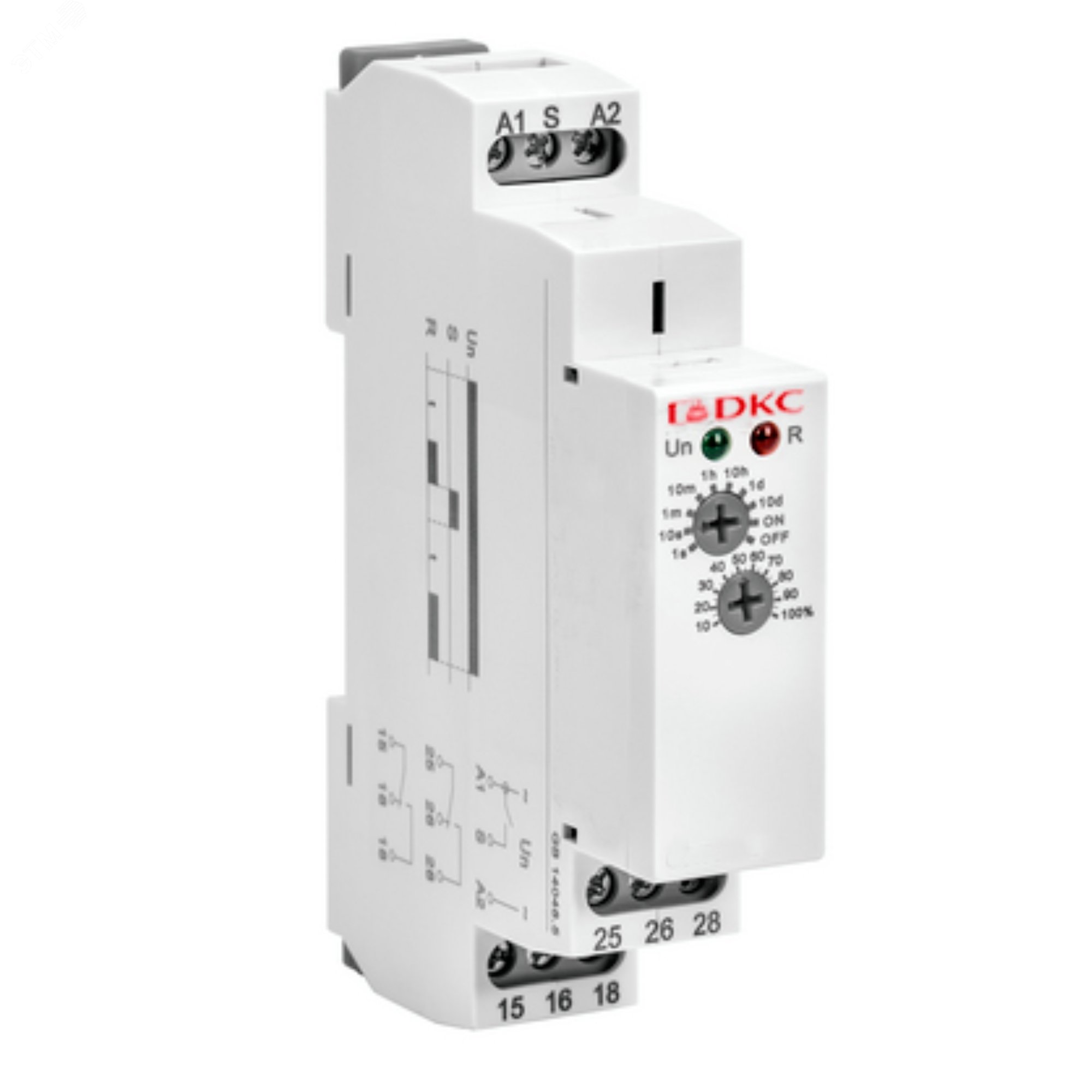 Изображение товара Многофункциональное реле времени DKC DRM-TB-2-240 12-240В