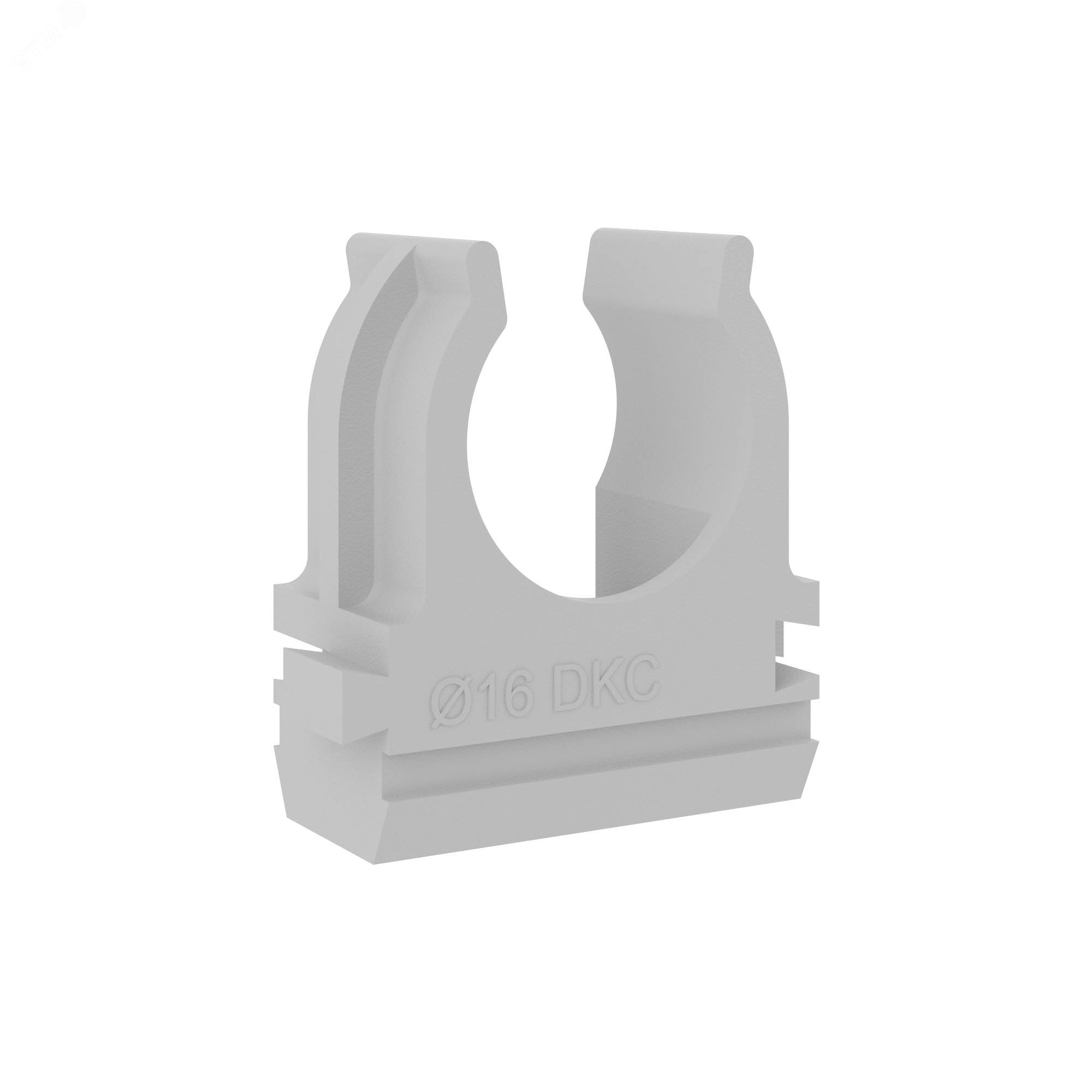 Изображение товара Держатель с защелкой 16 мм в для труб (10шт) (шт)