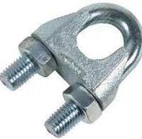 Изображение товара Зажим для стального троса M6 (шт)