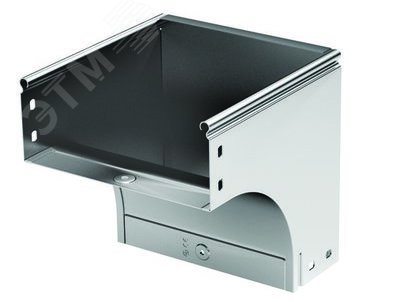 Изображение товара Угол CDV 90 вертикальный внешний для кабельных трасс 400х80 мм DKC