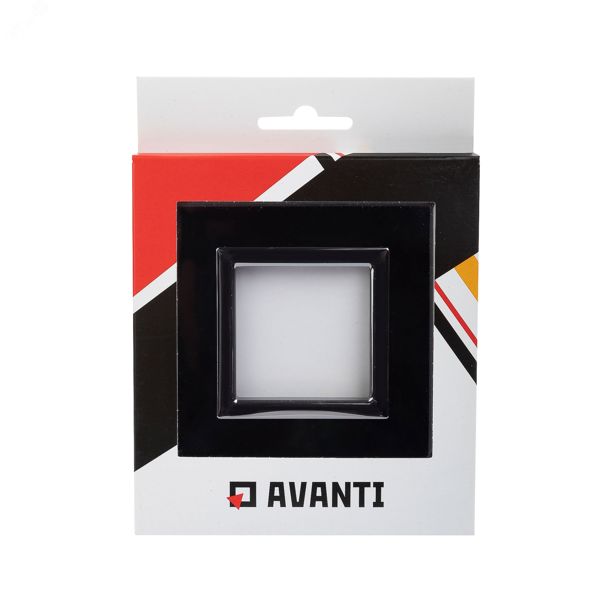 Рамка из натурального стекла, ''Avanti'', черная, 2 модуля 4402822 DKC - превью 6