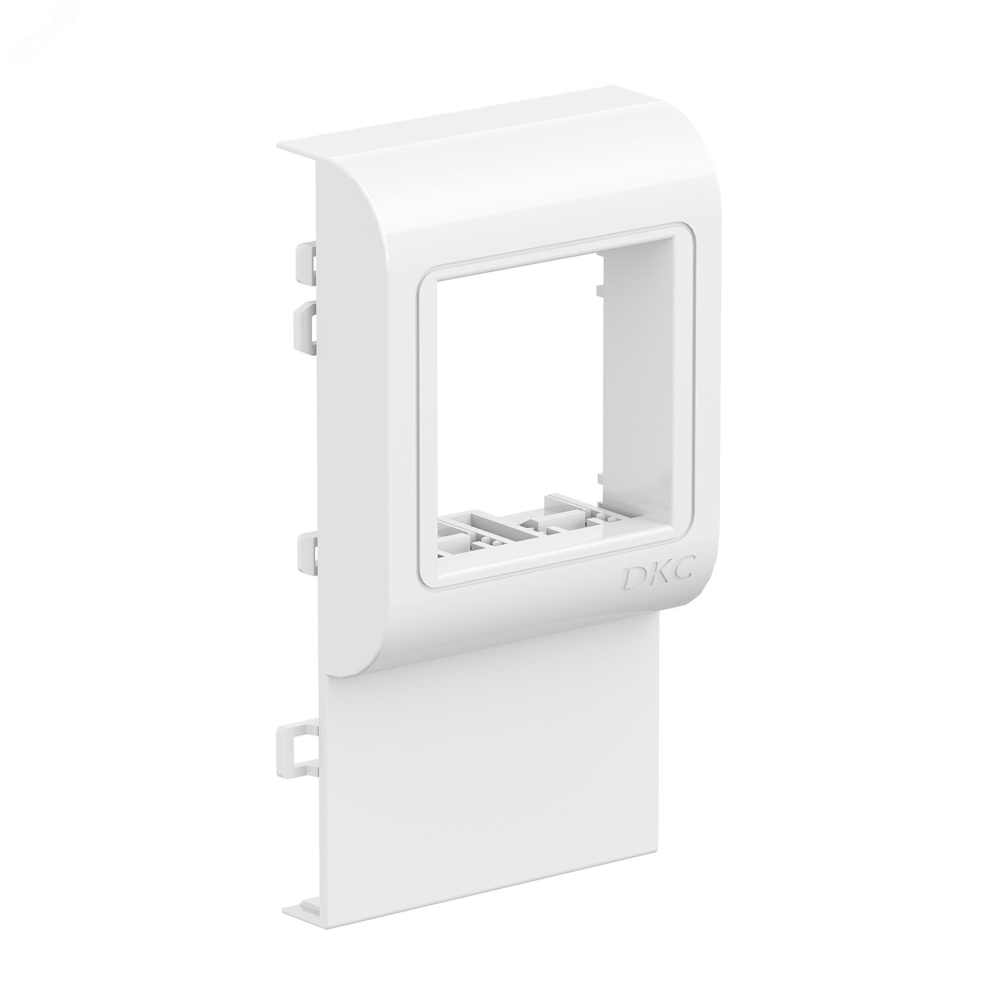 Изображение товара Рамка-суппорт для BRAVA 2 поста 120 мм пластиковая белая IP40