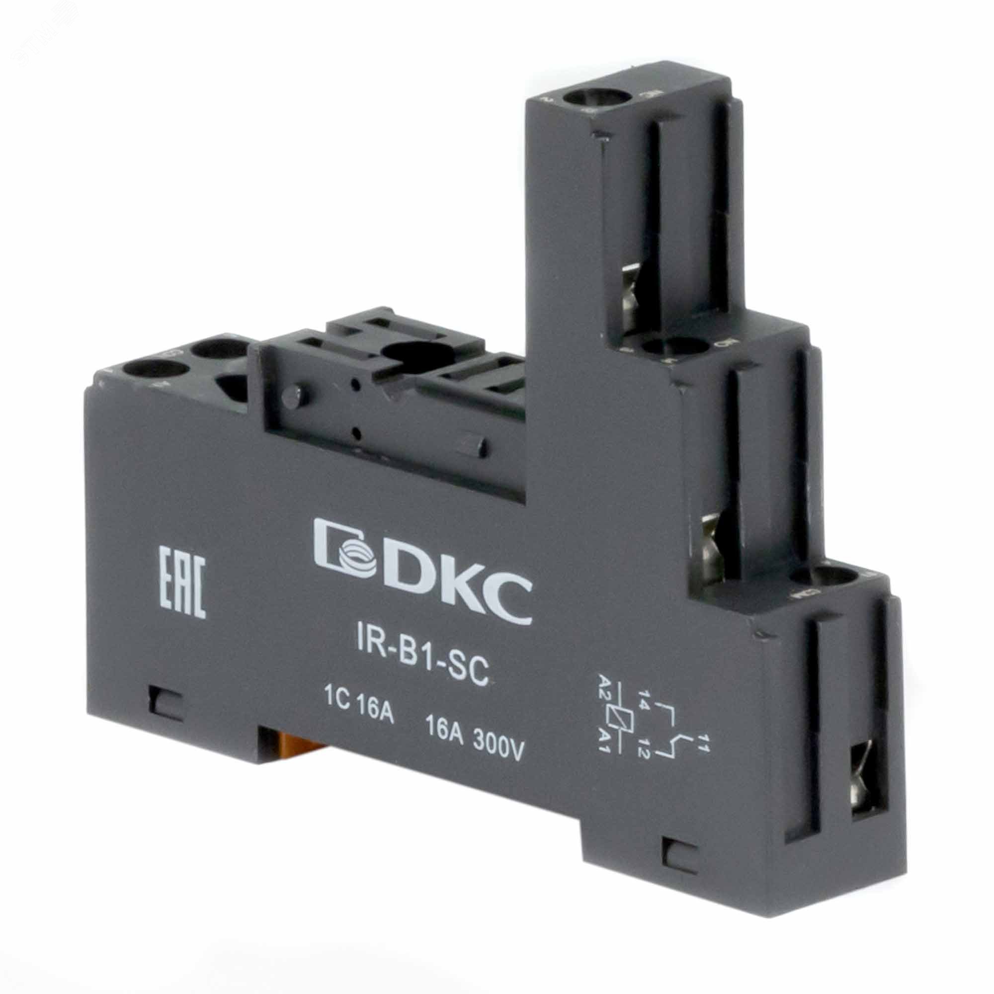 Изображение товара Колодка с винтовыми клеммами для реле на 1 группу IR-24DC/230AC-1CO (шт) Изображение товара Колодка с винтовыми клеммами для реле на 1 группу IR-24DC/230AC-1CO (шт)