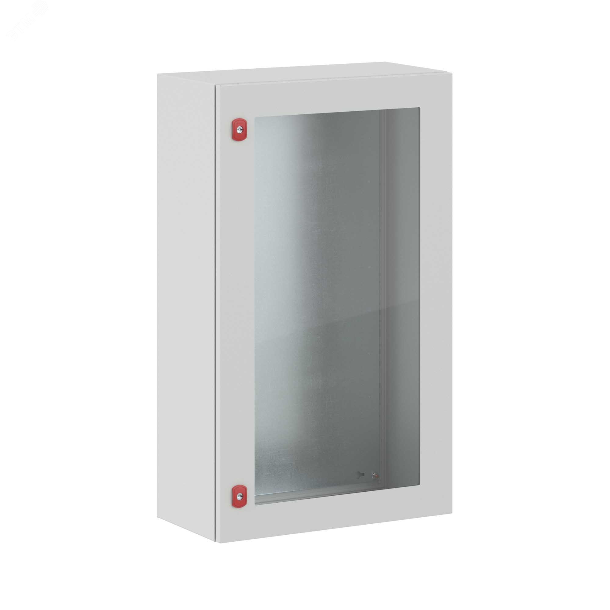 Изображение товара Щит с монтажной панелью ЩМП 1000x600x300мм серия ST c прозрачной дверью