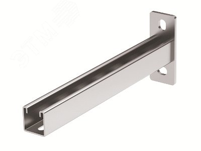 Изображение товара Кронштейн одиночный LAS 41х41 мм основание 400 мм цинк-ламельный