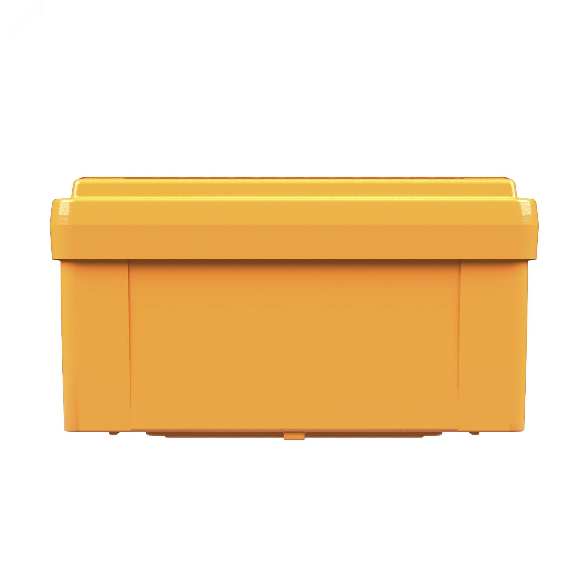 Коробка пластиковая FS с гладкими стенками и клеммниками  IP56 100х100х50мм  4р  450V 6A  4мм.кв FSB10404 DKC - превью 4