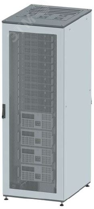 Напольный шкаф 47U Ш600хГ600 две перфорированные двери, крышаукомплектована вводом и заглушками R5IT4766PF DKC - превью 2
