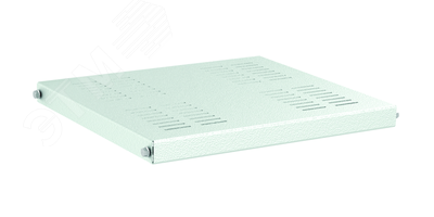 Изображение товара "Полка стационарная 1U, ""С"" профиль, глубина 453мм ширина 449мм для 19"" IT-CQE, RAL7035" (шт)