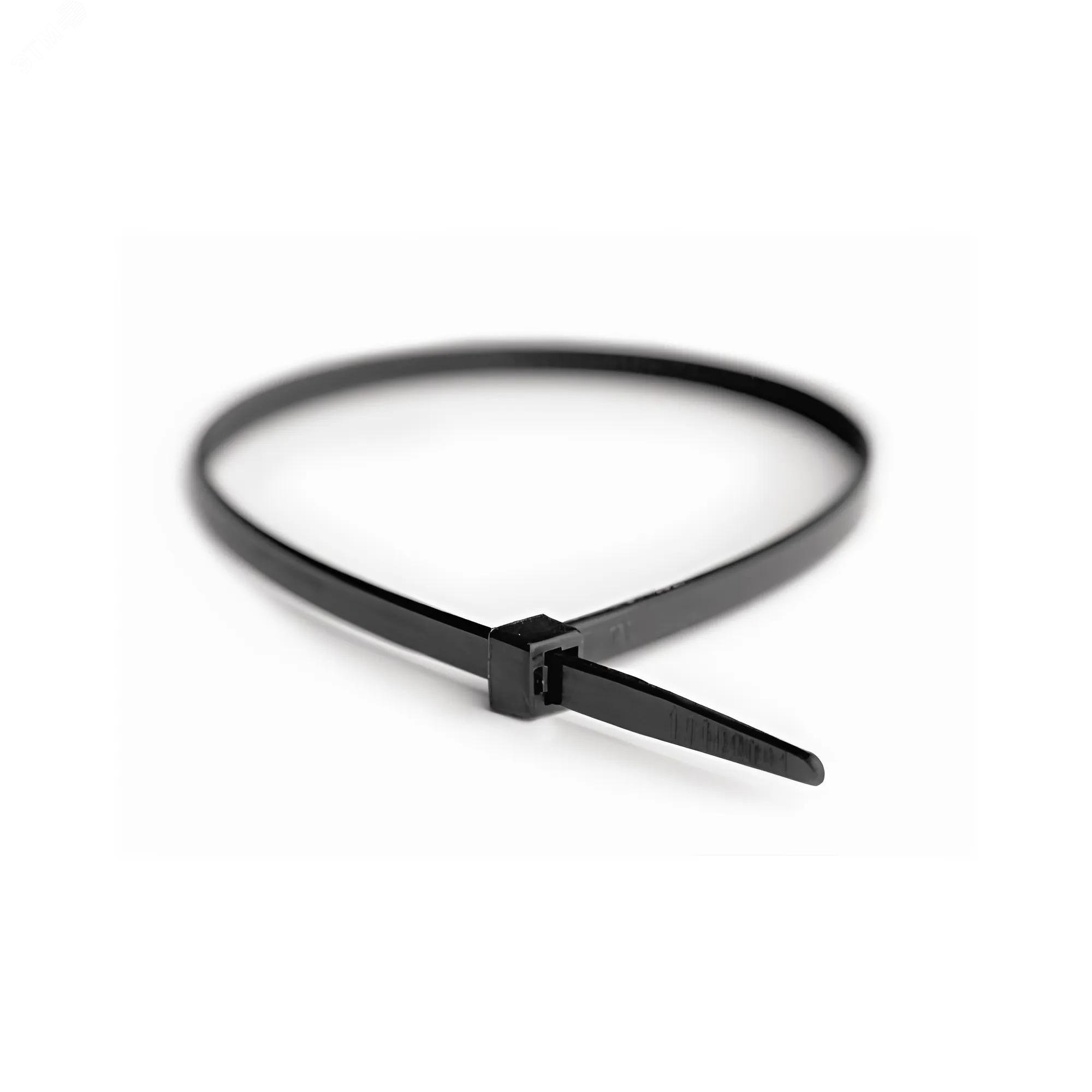 Изображение товара Хомут 7.5x750 устойчивый к УФ черный P6.6 (шт)