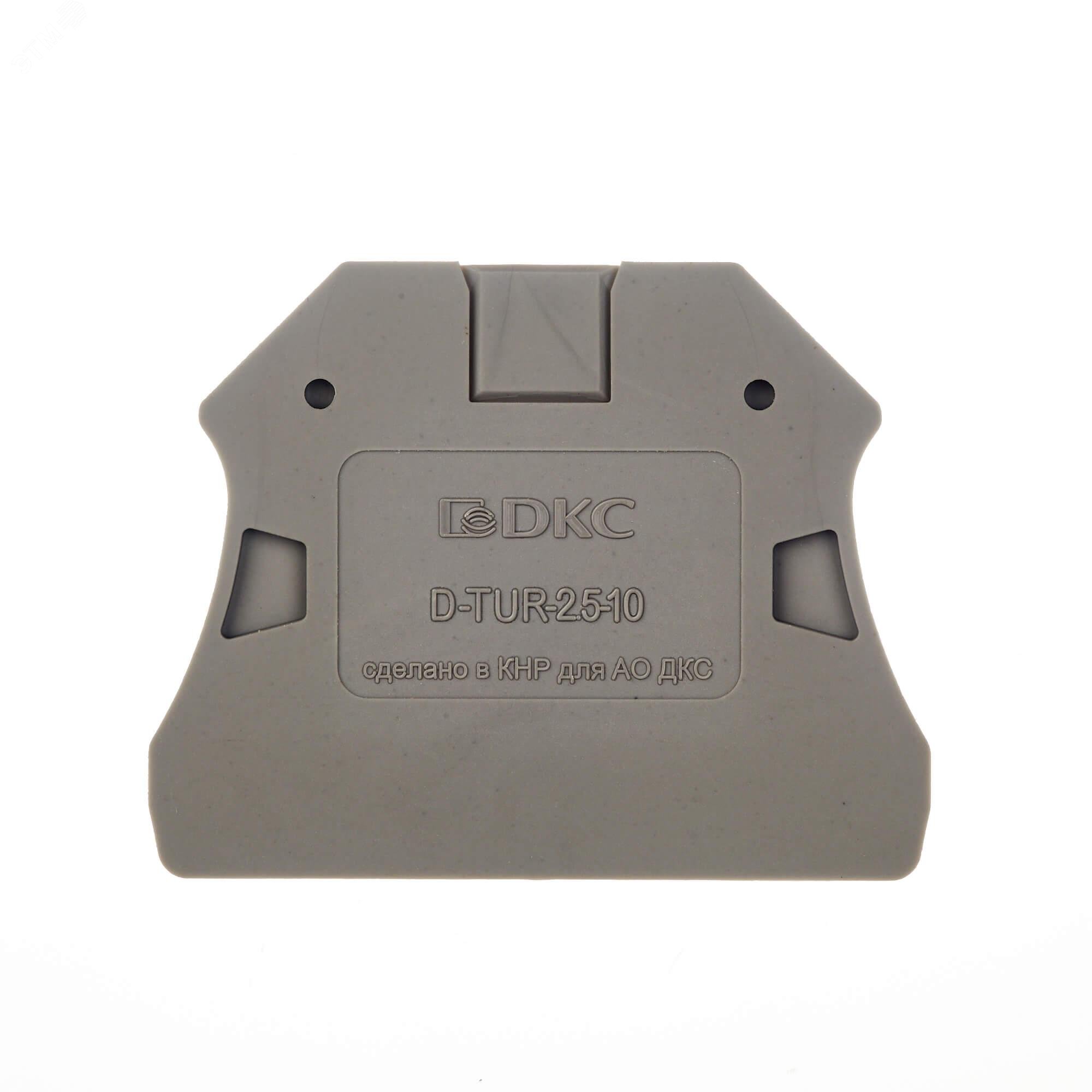 Изображение товара Изолятор торцевой TUR-35R для клемм с винтовым зажимом DKC