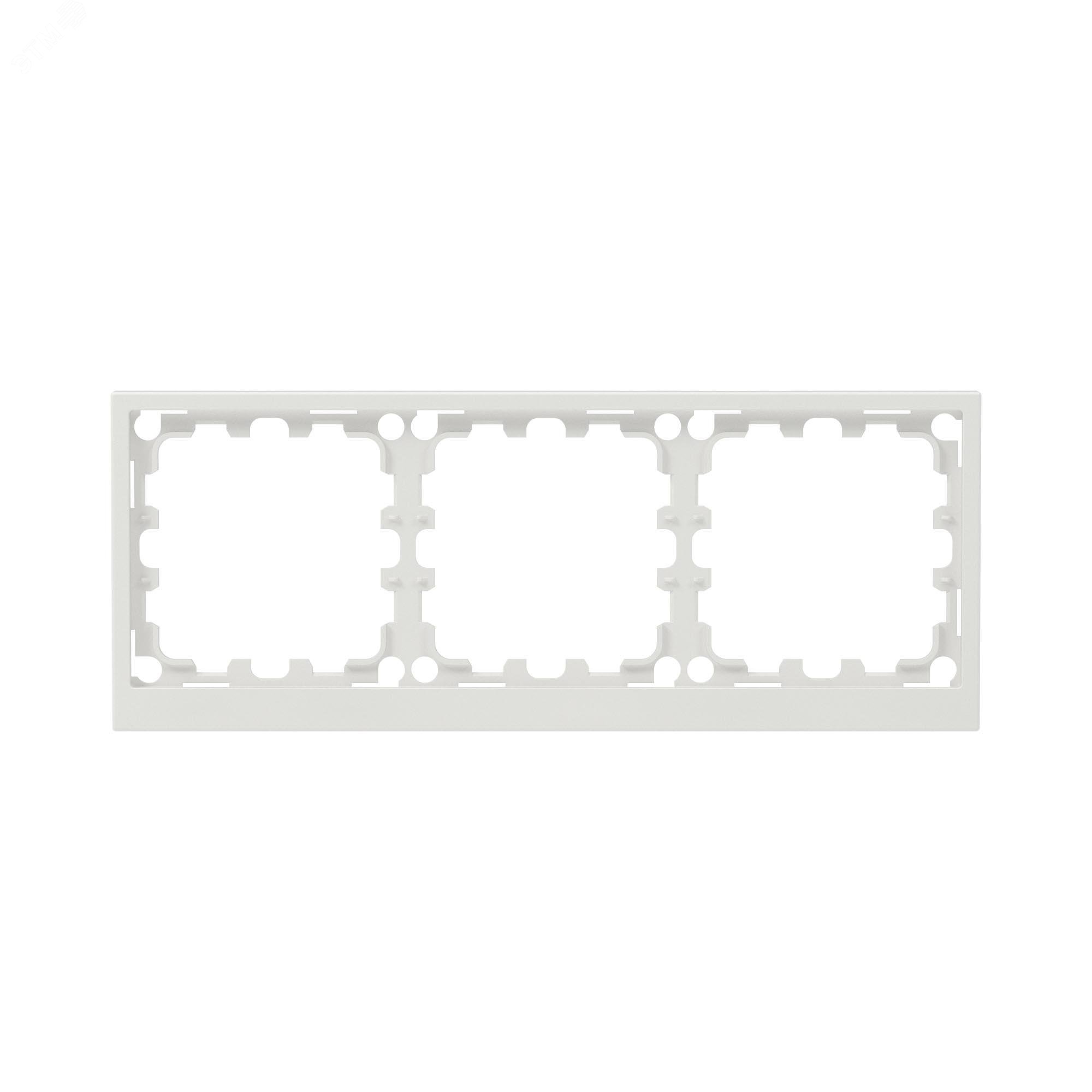 Изображение товара Рамка 3 поста IP44, KANT, белый песок (шт)