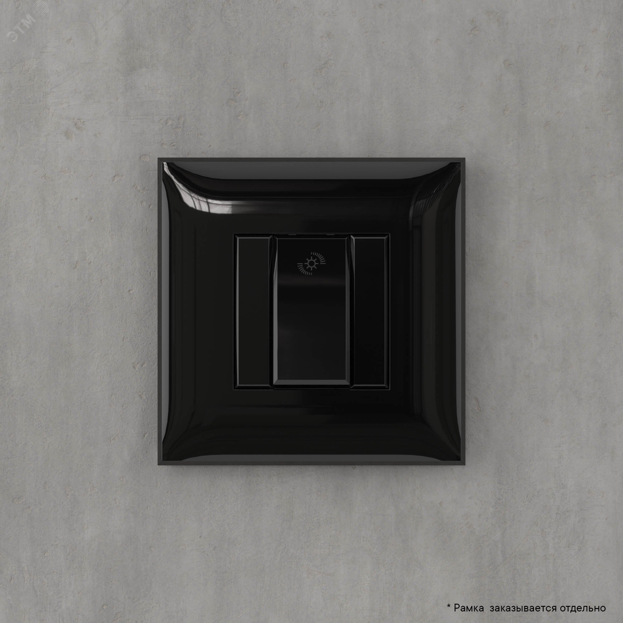 Avanti Диммер кнопочный в стену, ''Черный квадрат'' 4402343 DKC - превью 7