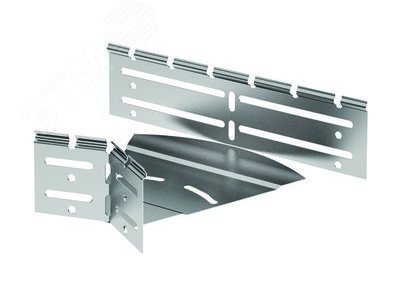 Изображение товара Горизонтальный изменяемый угол для листовых лотков DKC 0-45 градусов 300х100