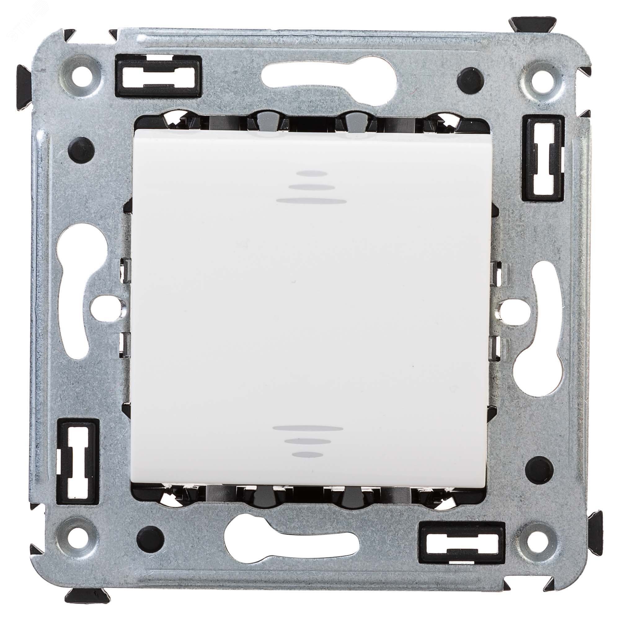 Изображение товара Инвертор одноклавишный в стену Avanti Белое облако