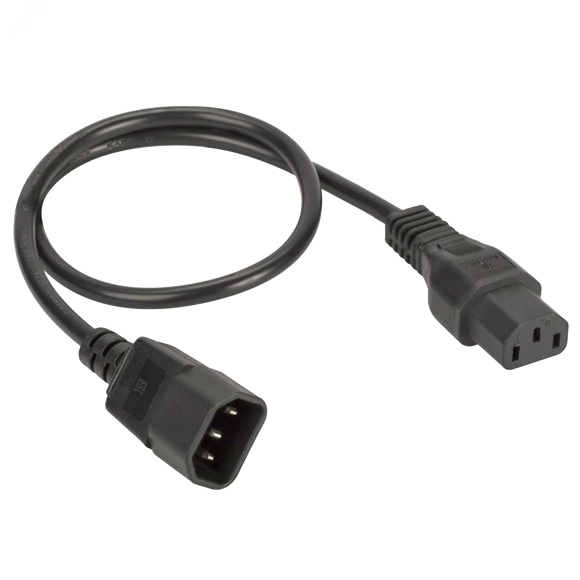 Изображение товара Кабель питания DKC RAM telecom R5CORD3405 C13-C14 0.5м 3x1,5 мм2 Изображение товара Кабель питания DKC RAM telecom R5CORD3405 C13-C14 0.5м 3x1,5 мм2
