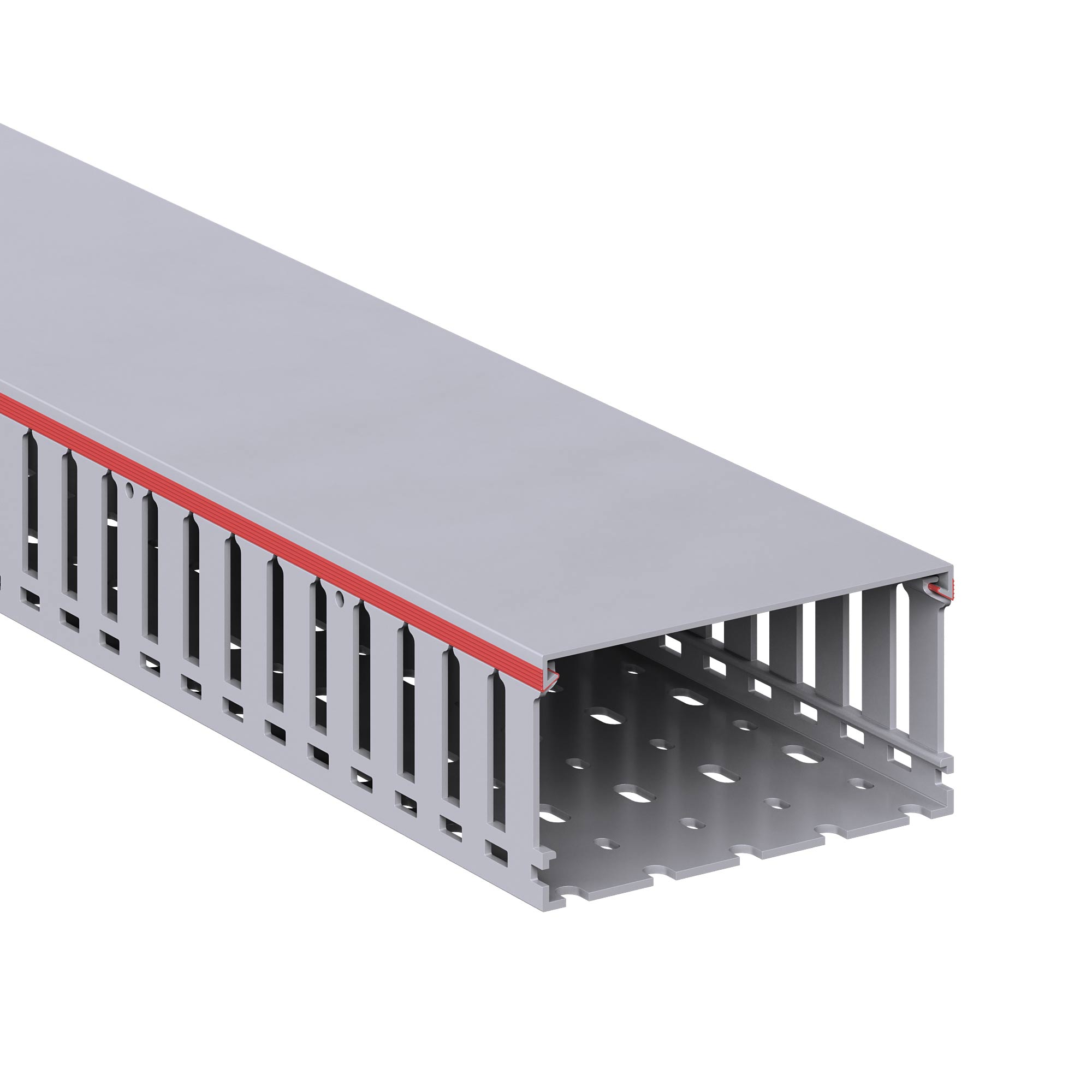 Короб перфорированный RL12 120x60 серый QUADRO