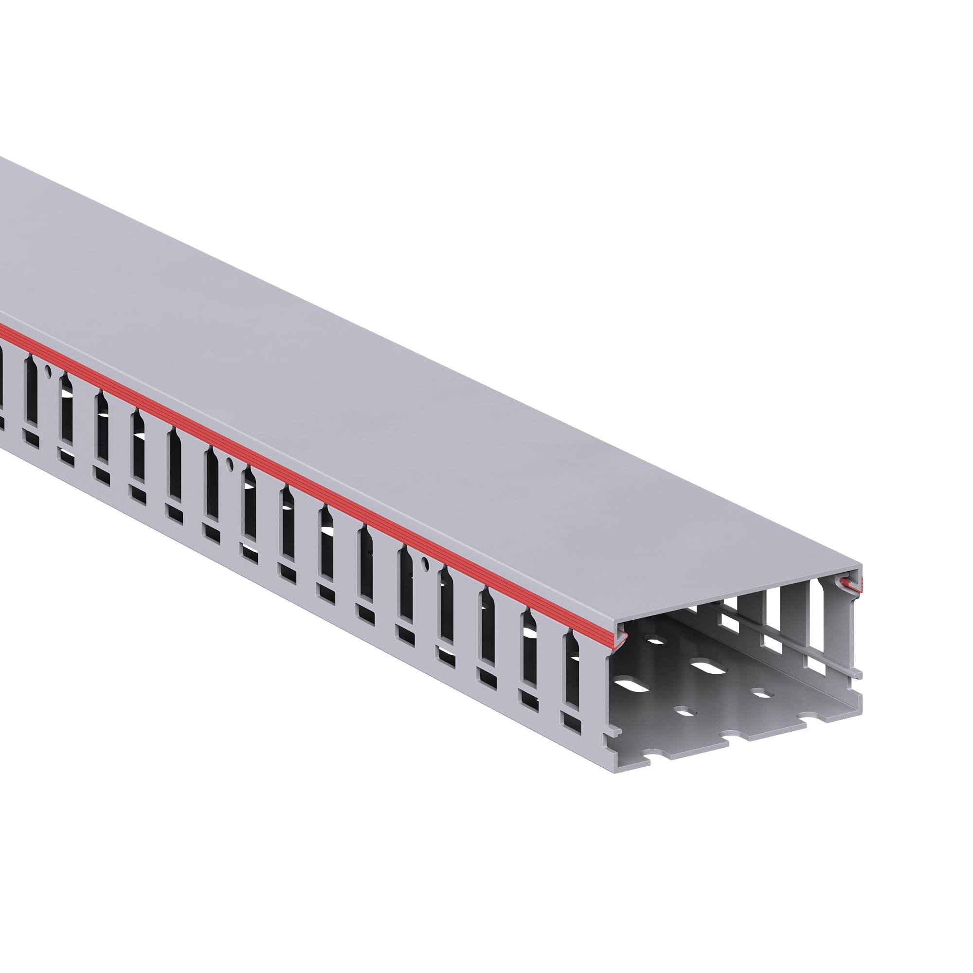 Короб перфорированный RL12 80x40 серый QUADRO