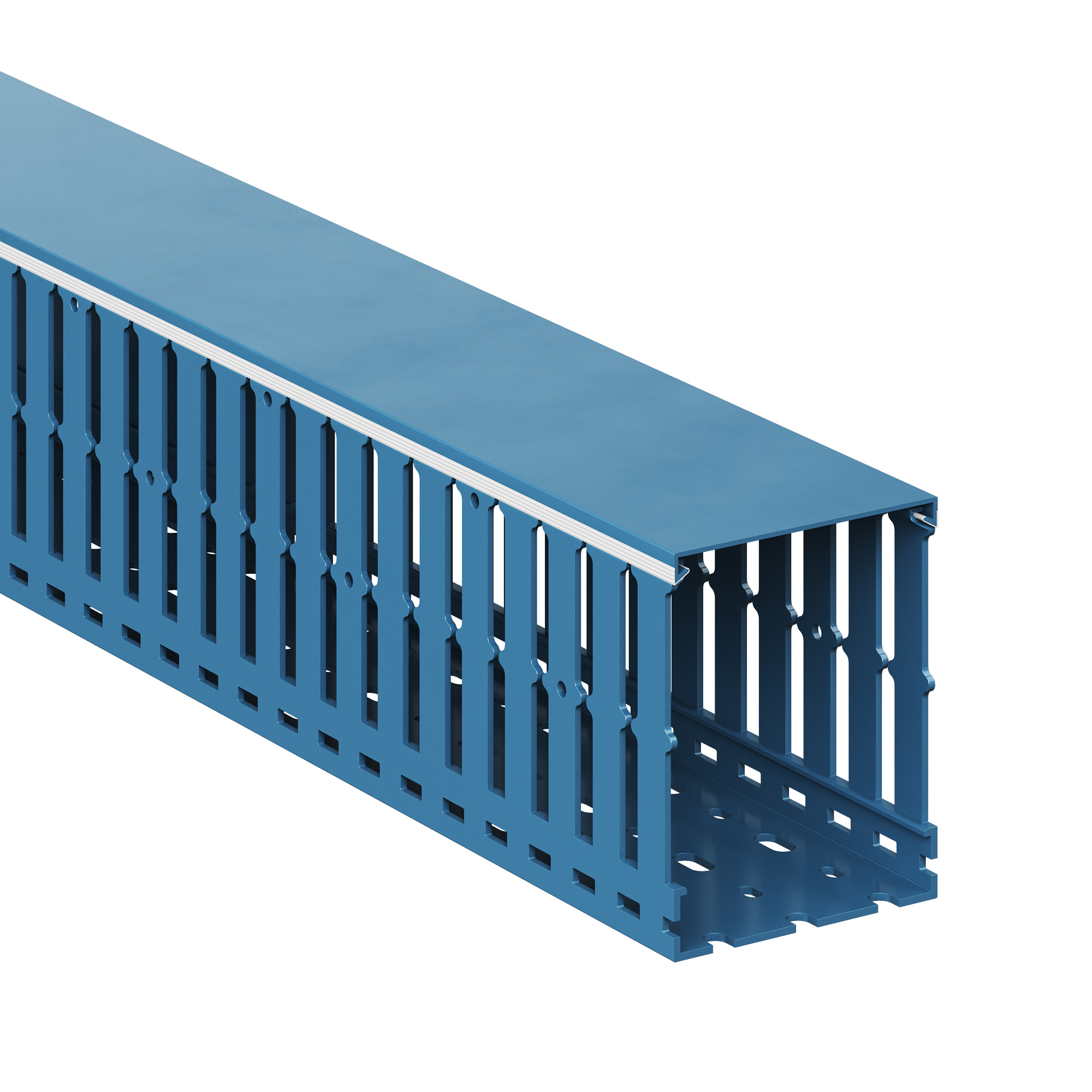 Короб перфорированный RL12 80х100 синий