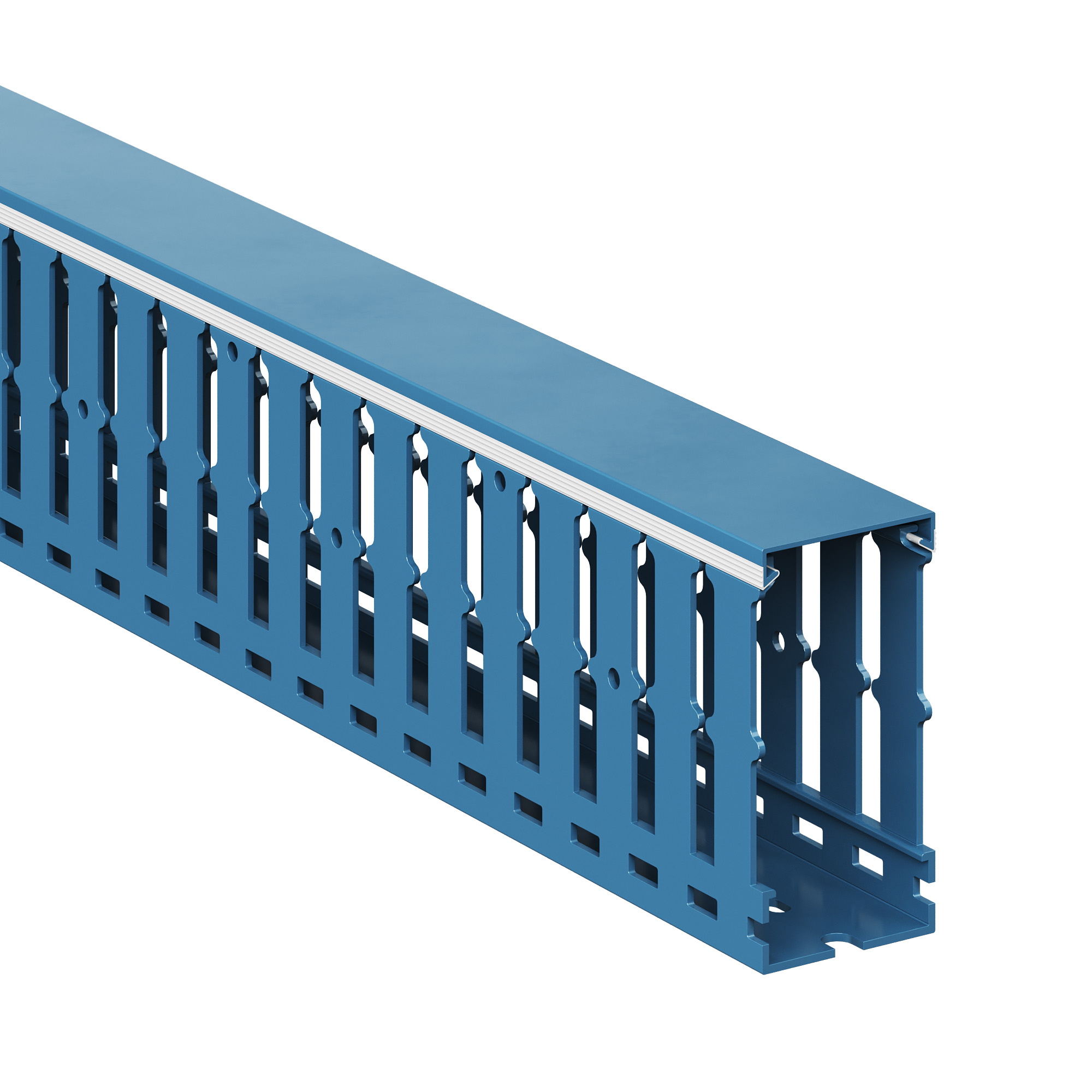 Короб перфорированный RL12 4 синий  QUADRO
