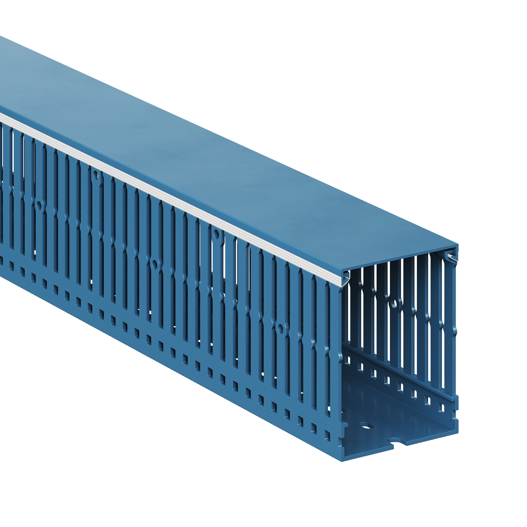 Короб перфорированный синий RL6 60x80