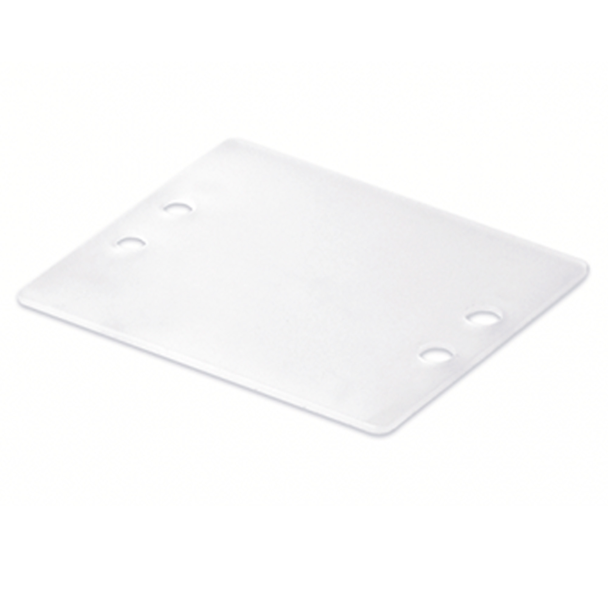 Табличка маркировочная 59.9х49.9мм для хомутов белая (100шт) QUADRO