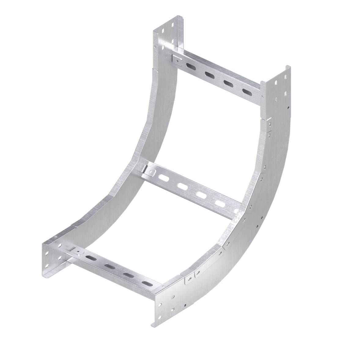 Угол вертикальный внутренний 90 градусов 80х600 R600 в комплекте крепежные элементы соединительные пластины