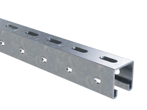 С-образный профиль 41x41, L2000, толщ.2,5 мм, INOX 304