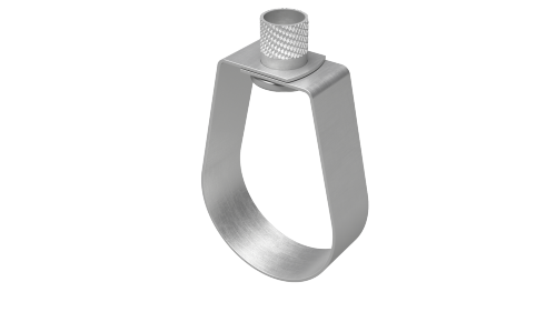 Хомут для спринклерных систем с гайкой М8 для труб d 3/4''
