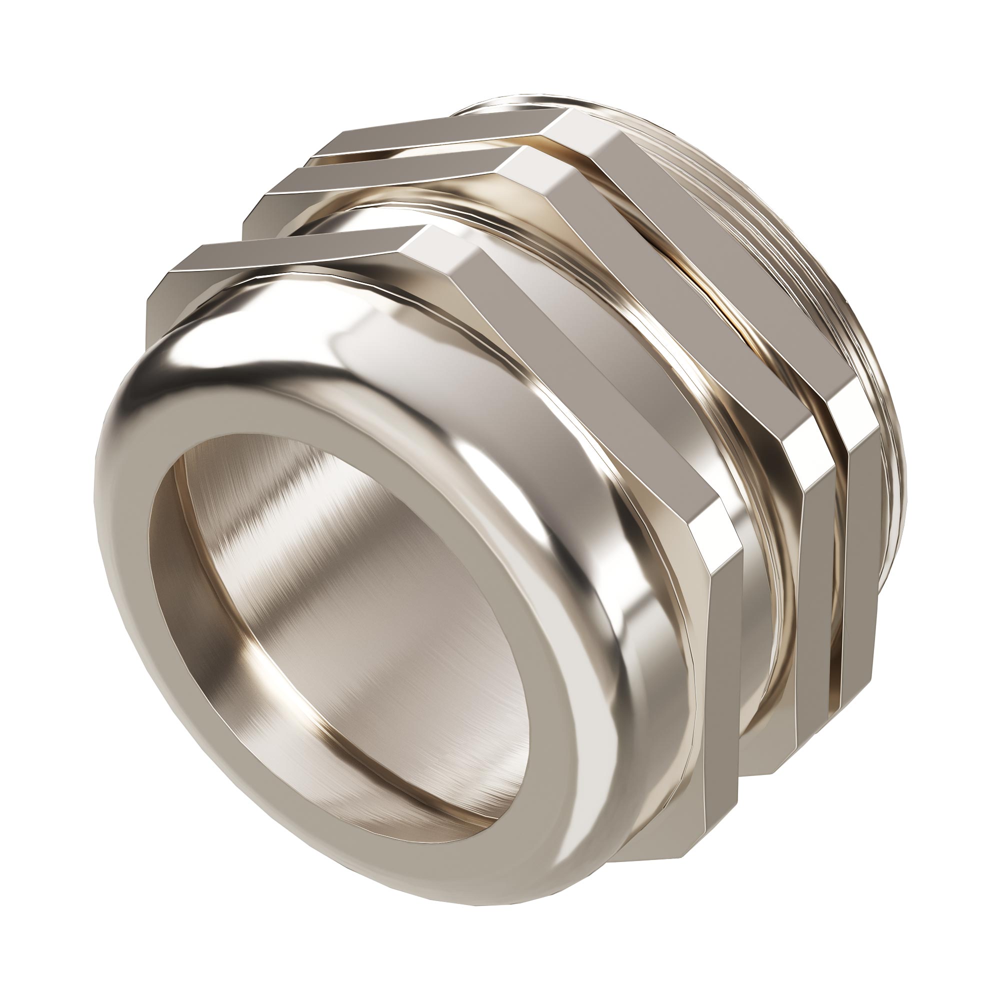 Ввод кабельный М54 латунный наружный диаметр кабеля 32-38мм