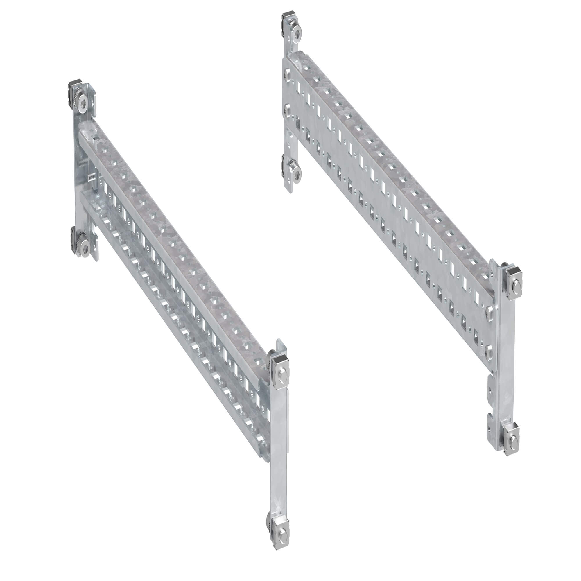 Рейка боковая усиленная для шкафов CQE N Г=400 мм,комплект 2 шт.