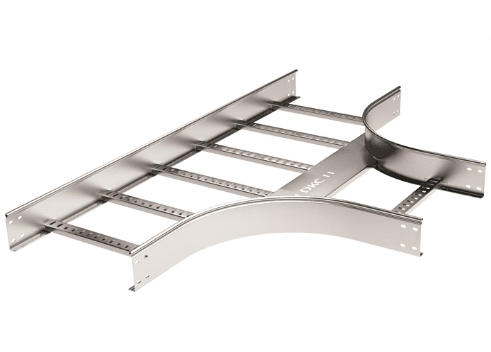 Ответвитель Т-образный 50х400 R900 в комплекте крепежные элементы соединительные пластины