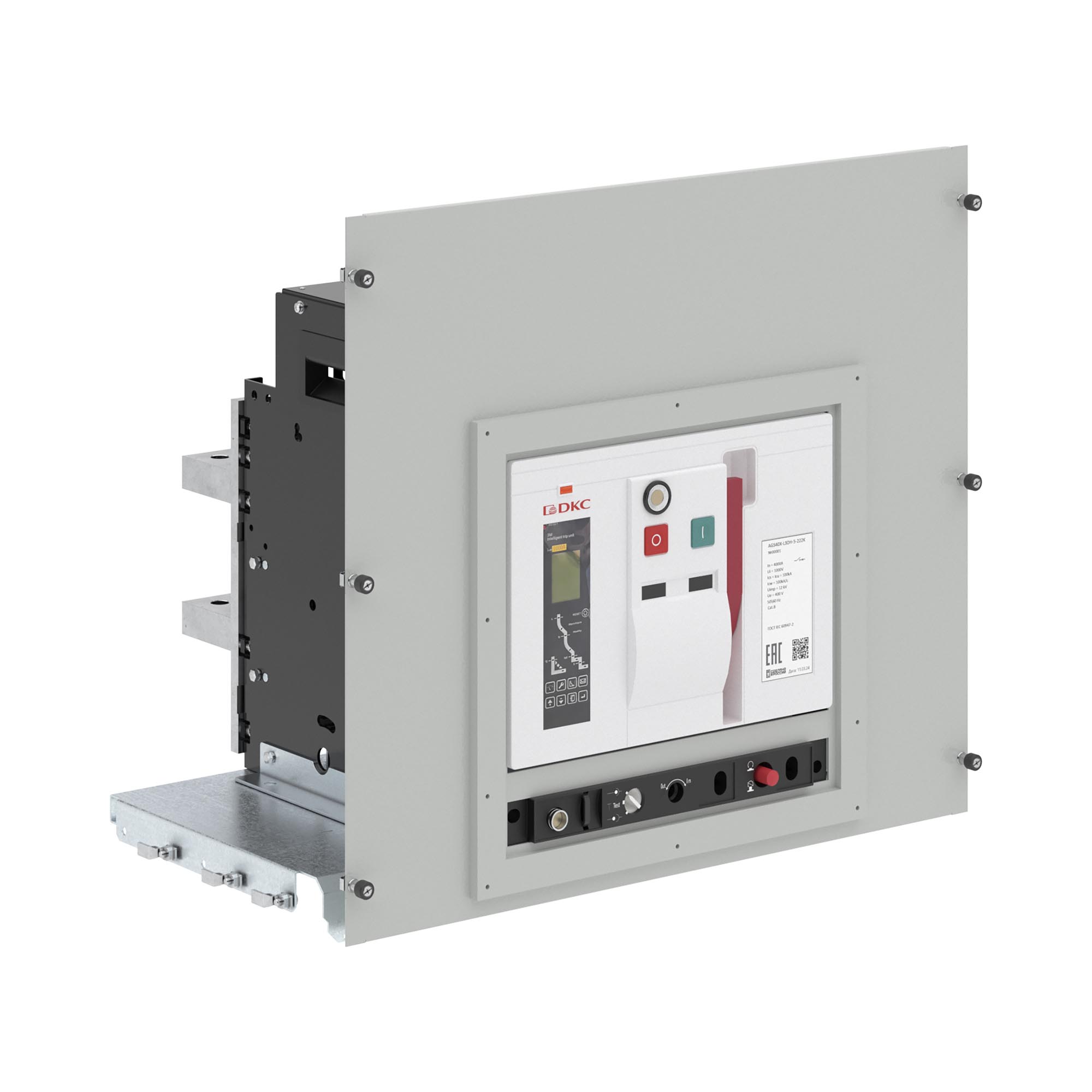 Комплект внутренний вертикальный 3п YON AGS-L выкатной Ш=800 В=600 РАМ пауэр