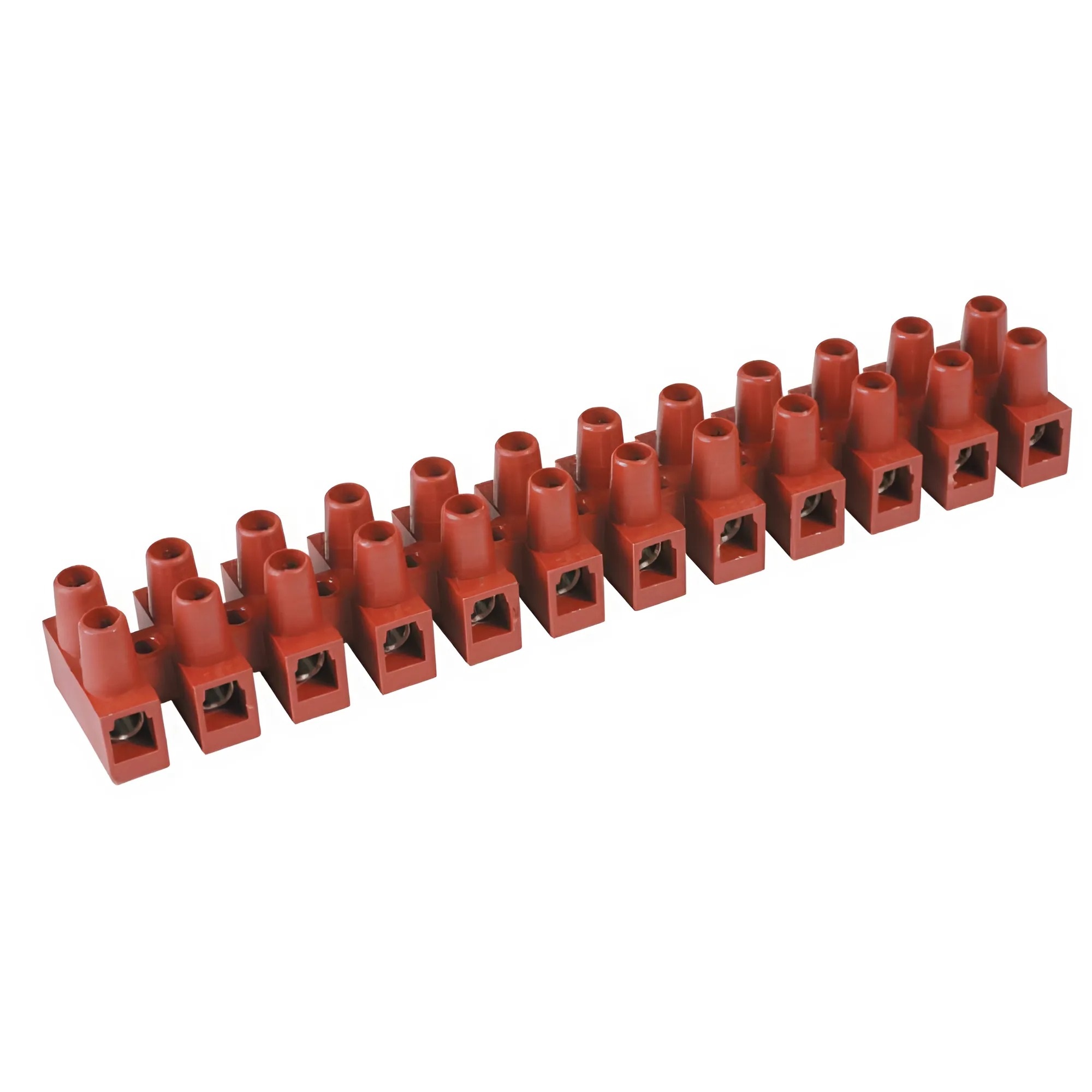 Клеммник 3П 150 градусов 450V 32A 4мм.кв фибергласс