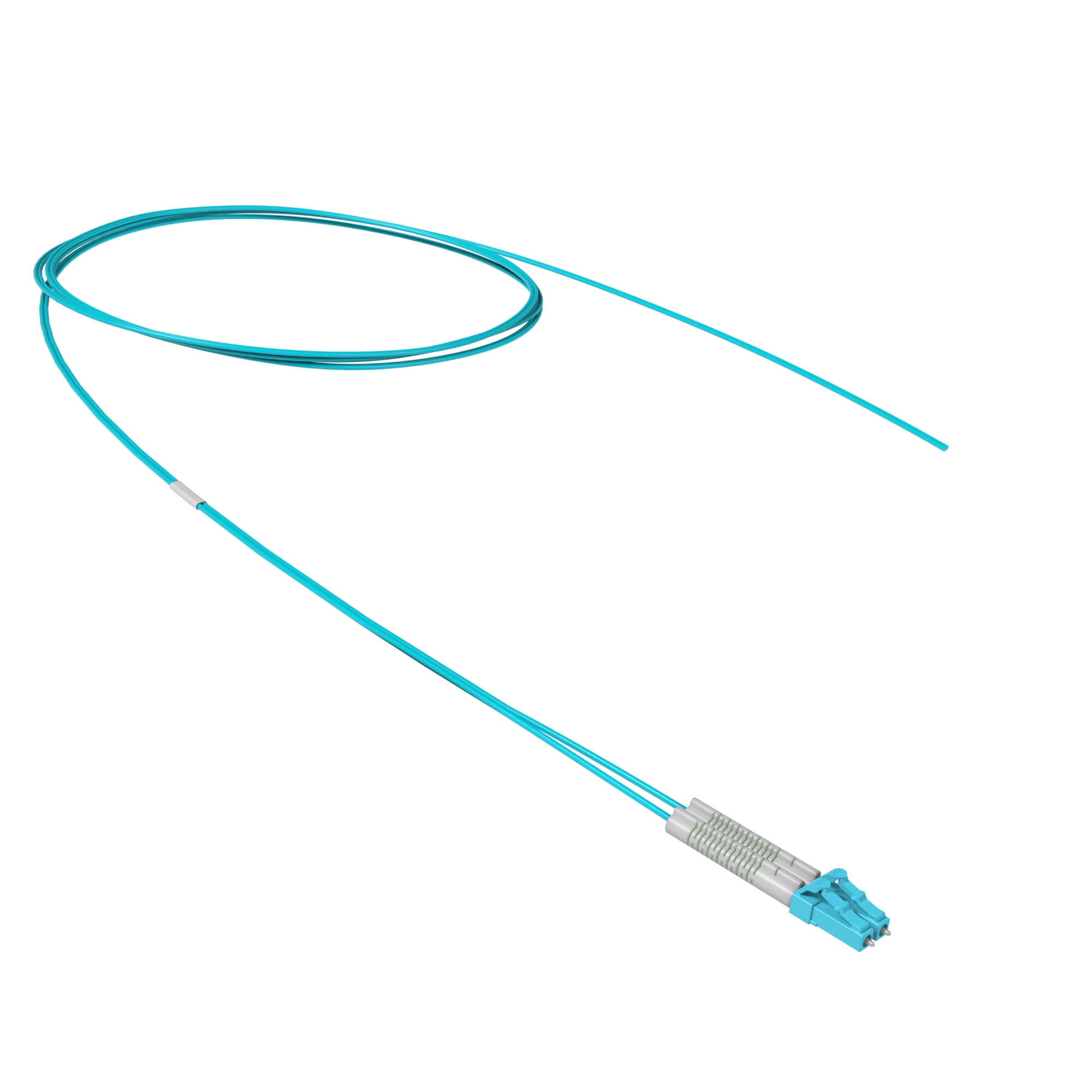 Пигтейл Duplex flexible boot LC/UPC - 50/125 (OM3),1,5 м