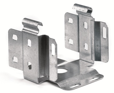 Переходник 80х100 с проволочного лотка на листовой