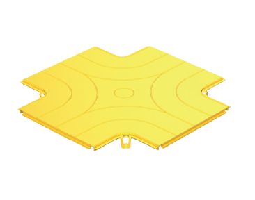 Крышка к ответвителю Х- образный оптического лотка 360 мм