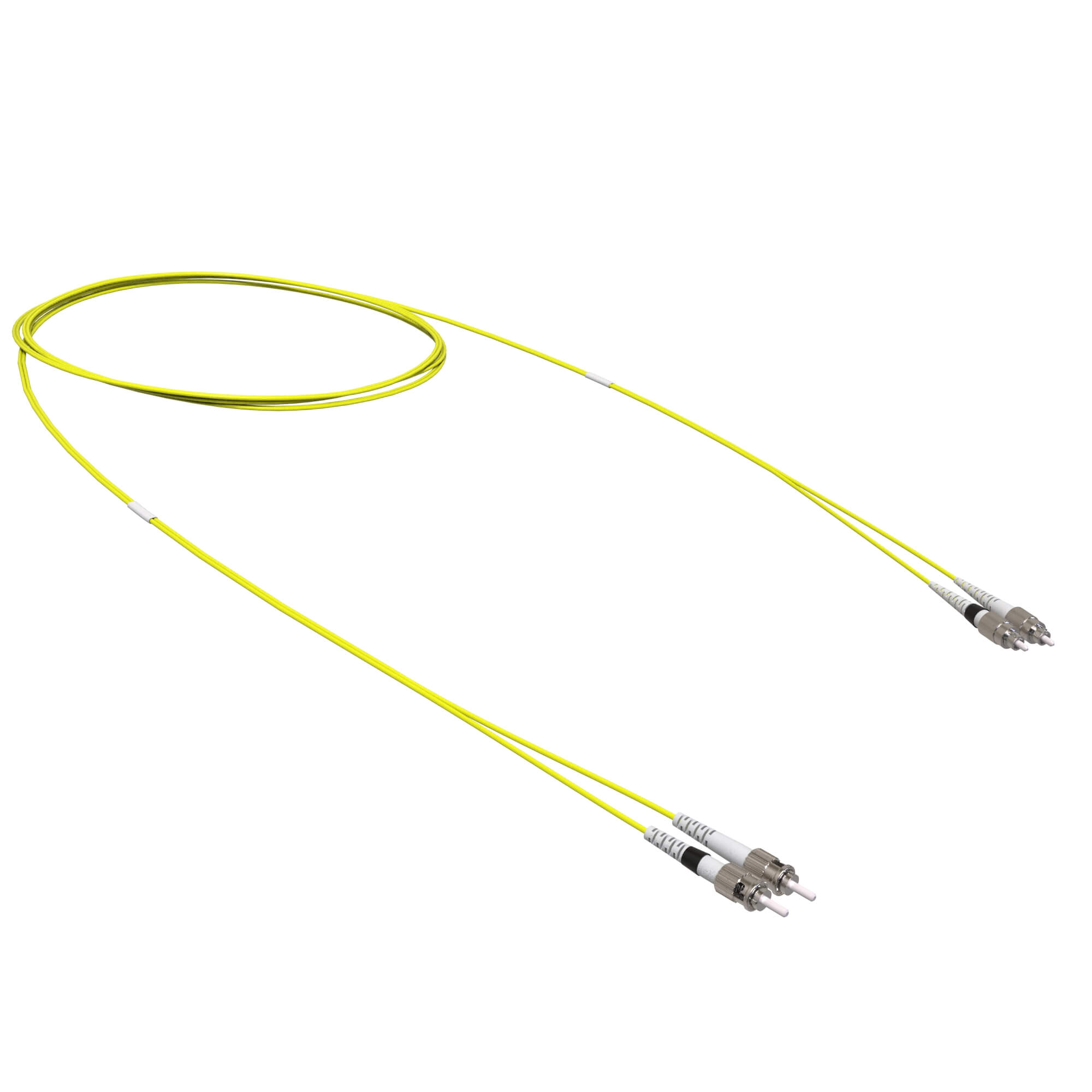 Патч-корд оптический переходной Duplex ST-UPC/FC-UPC, 9/125 OS2, 3 м