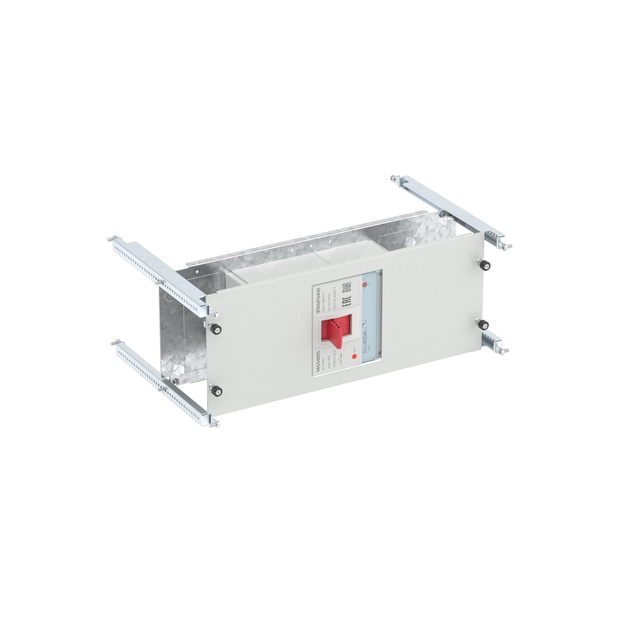 Комплект для внутренней горизонтальной установки 3п YON MNX630 (W) REAR с задним расположением контактов Ш=600 мм В=300 мм RAM power