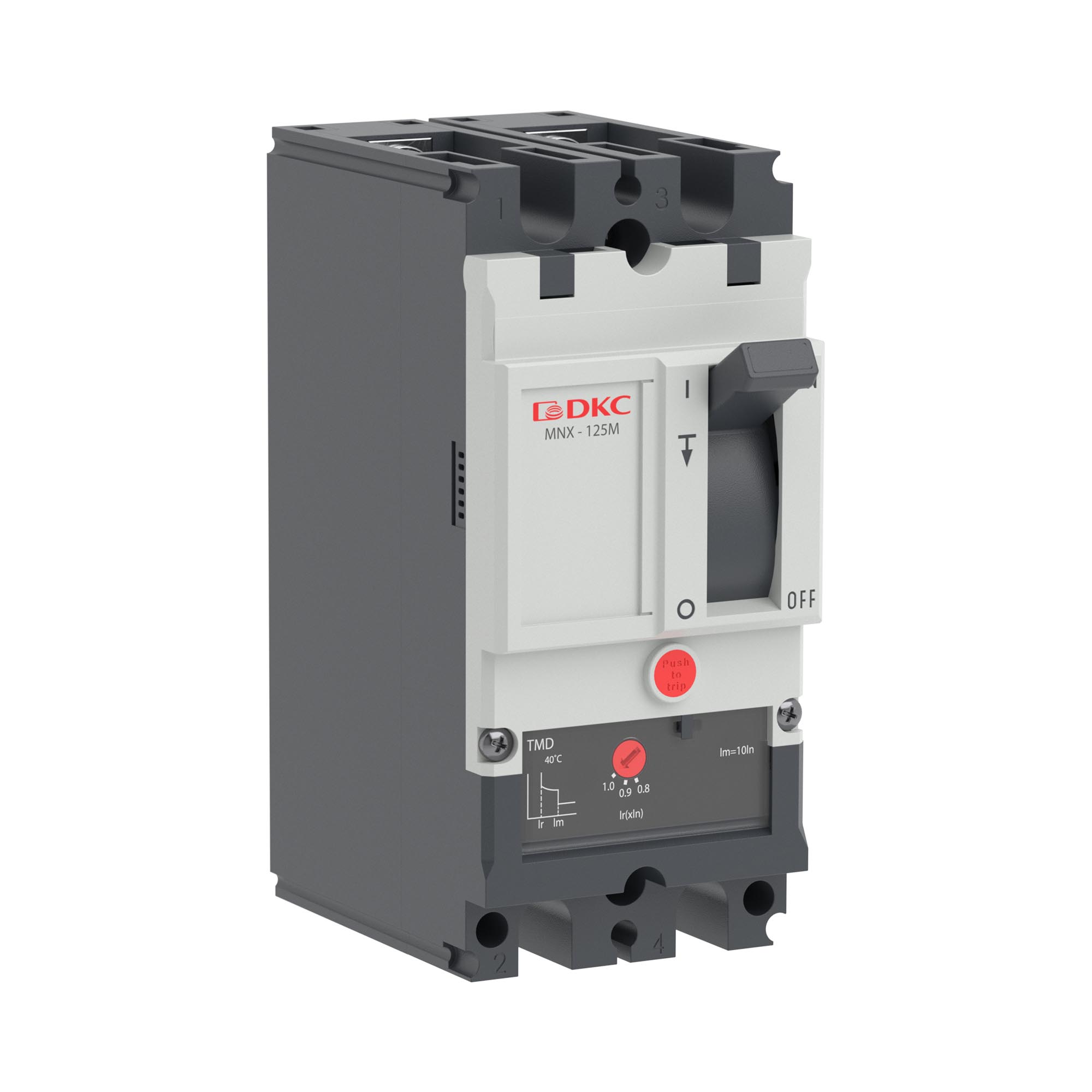 Выключатель автоматический YON pro MNX125M 2P 63 A 100 kA при AC240V расцепитель TMD