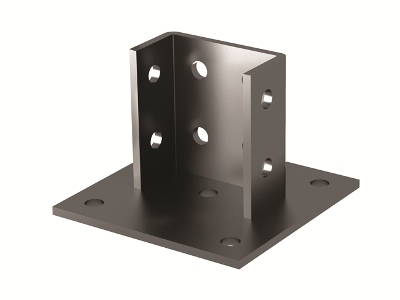 Крепление к потолку для двойного С-образного      профиля 41х41, горячеоцинкованное