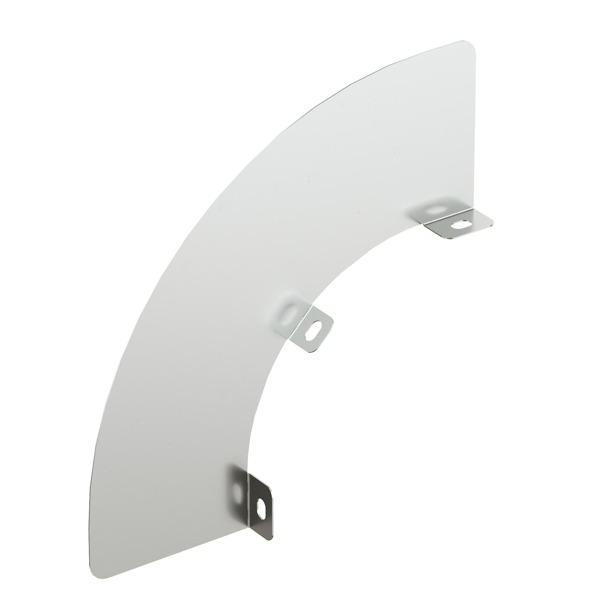 Перегородка SEP для углов CD 90 H80, в комплекте с крепежными элементами и необходимыми для монтажа