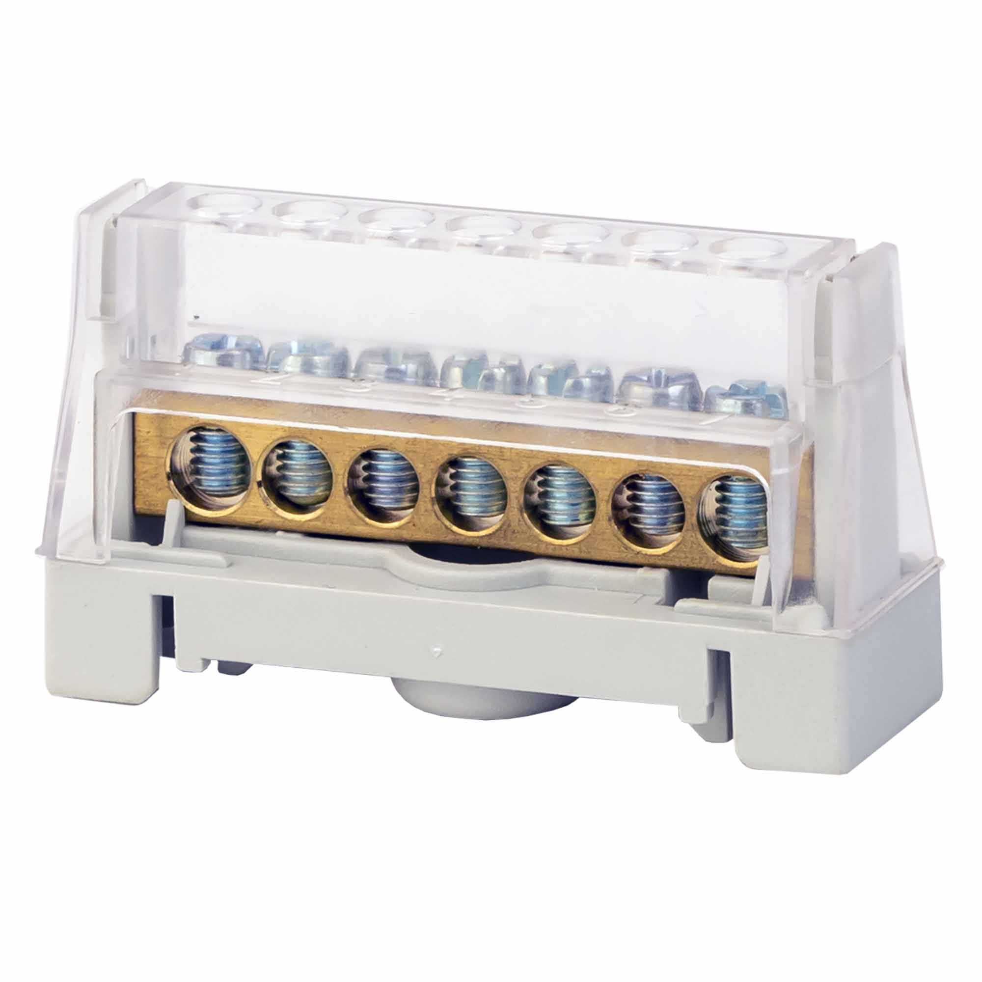 Колодка клеммная соединительная 1р 11х5.3мм серая