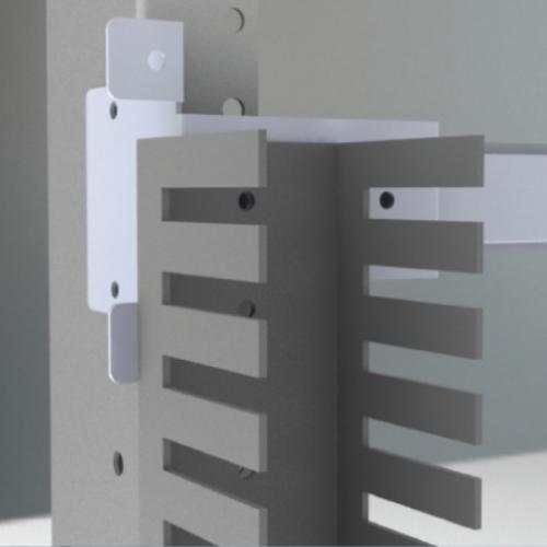 Держатель перфокороба задний (4шт)