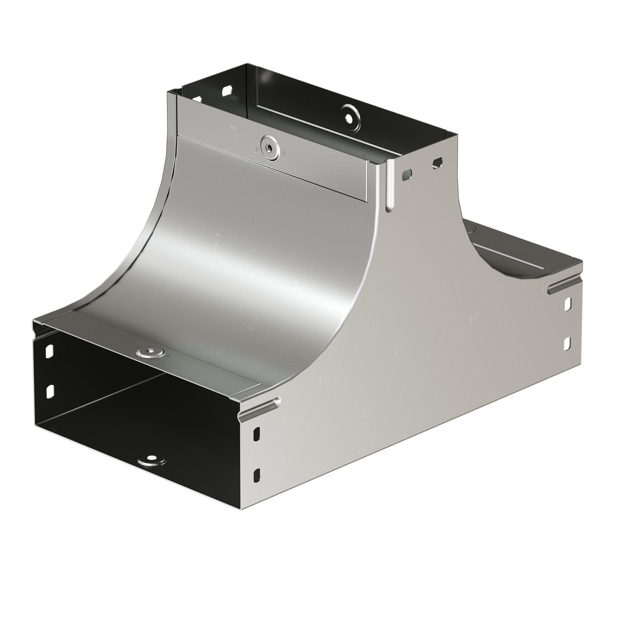 Ответвитель Т-образный вверх TS основание 150 в комплекте крепежные элементы соединительные пластины