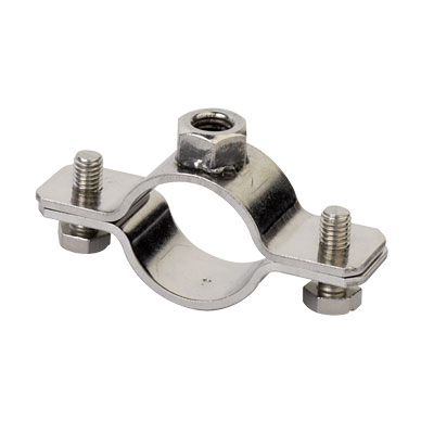 Хомут для тяжелых нагрузок 15-19 мм (3/8` ) M8 нержавеющая сталь AISI 304