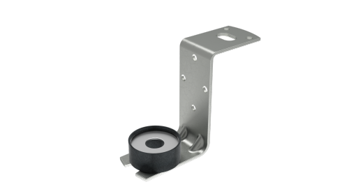 Кронштейн Z-образный для воздуховода с виброгасителем под шпильку М8 / М10