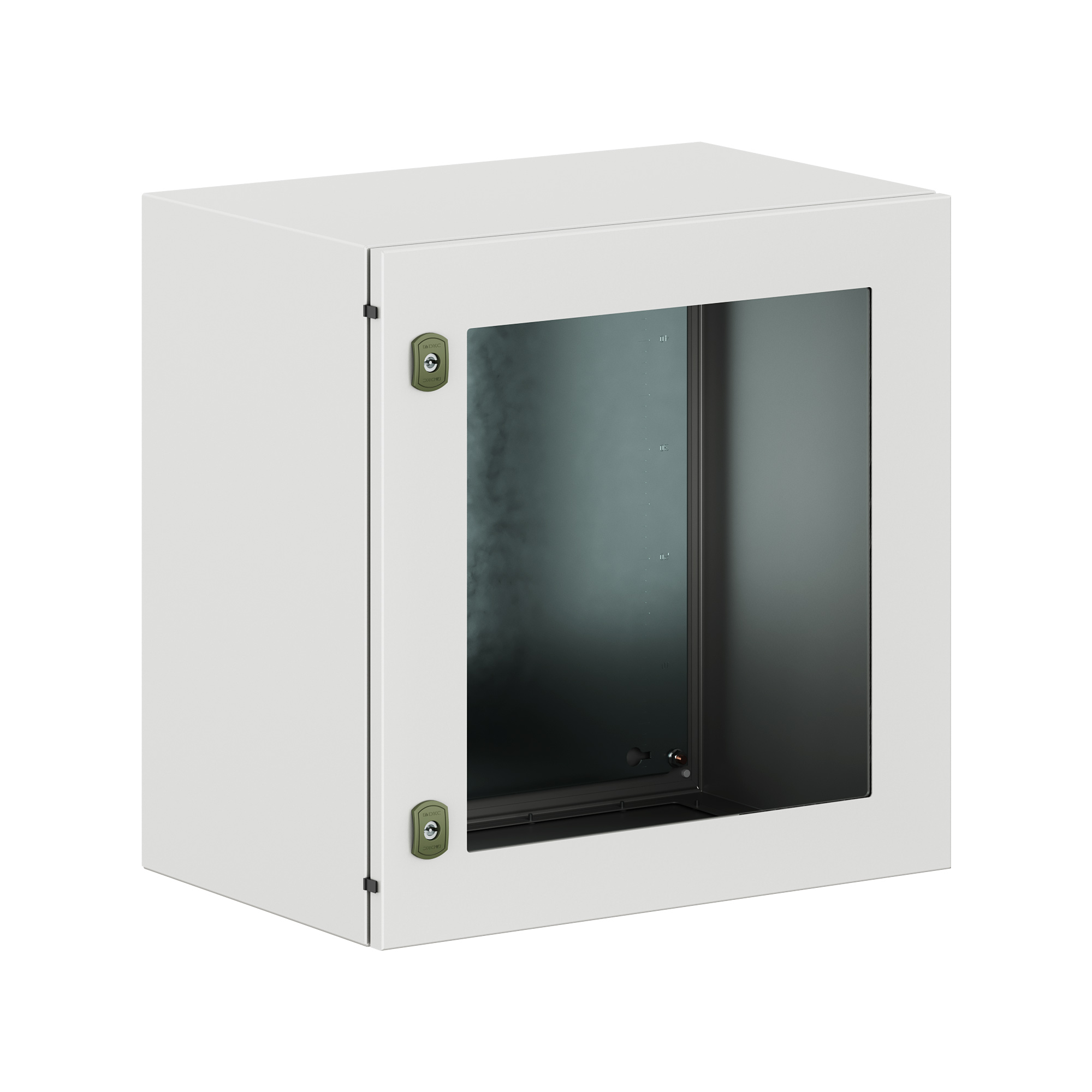 Корпус навесной уличный ST Outdoor с М/П с прозрачной дверью ВxШxГ 600x600x400 мм, IP66