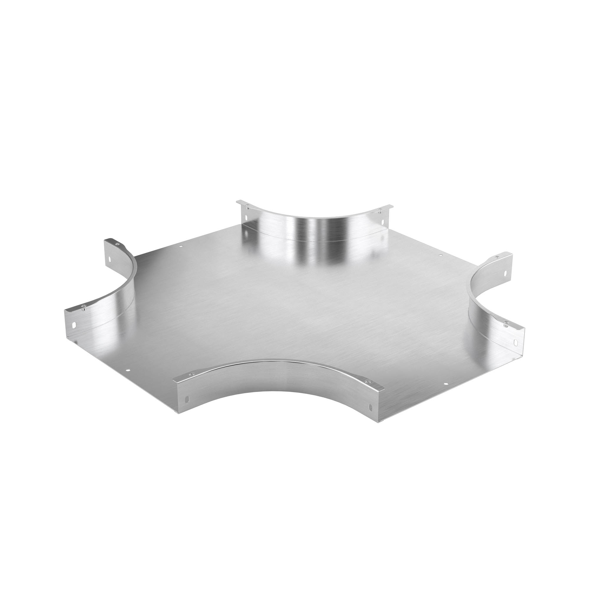 Перегородка SEP для вертикального внешнего угла 90 градусов H100, R900, в комплекте с крепежными элементами и соединительными пластинами, необходимыми для монтажа, цинк-ламельная