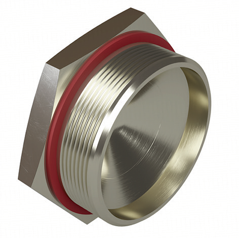 Взрывозащищенная заглушка Ex d e, NPT 1 1/2. Нержавеющая сталь AISI 316L. IP66/67/68